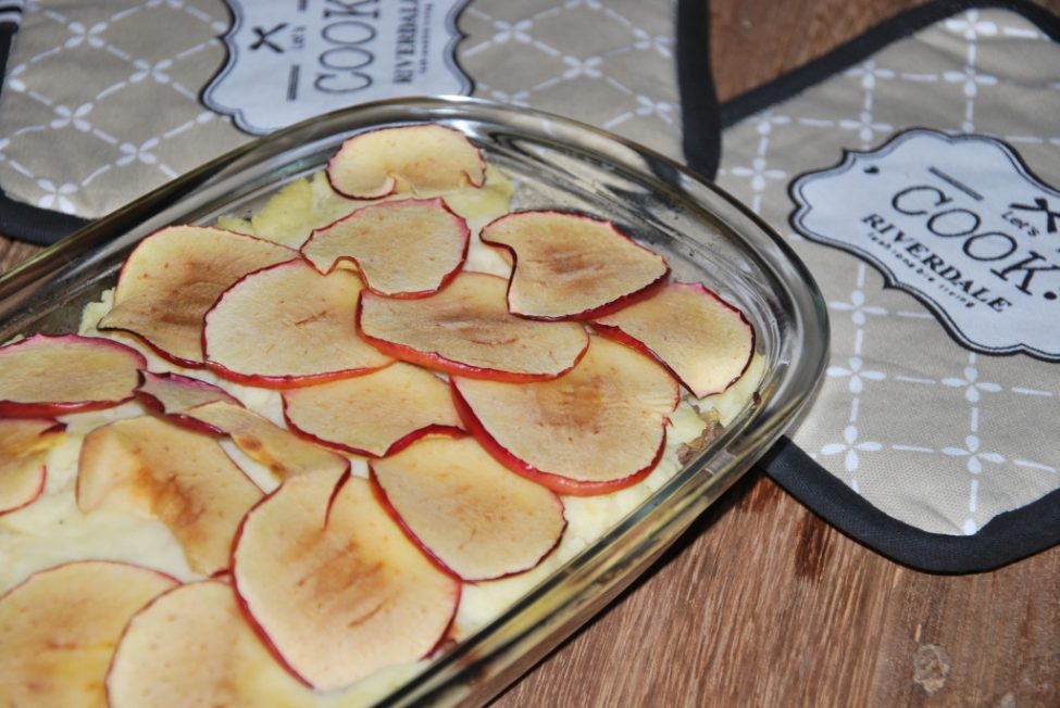 Aardappel-appel ovenschotel