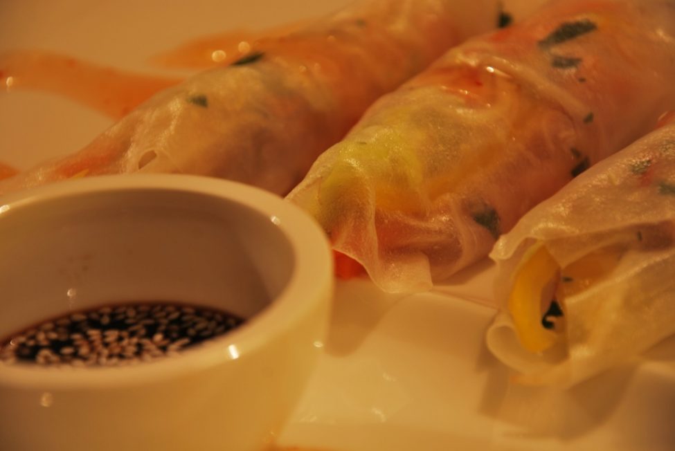 Asian cuisine: Vietnamese rijstvel loempia’s