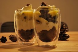Chocolade sinaasappel trifle