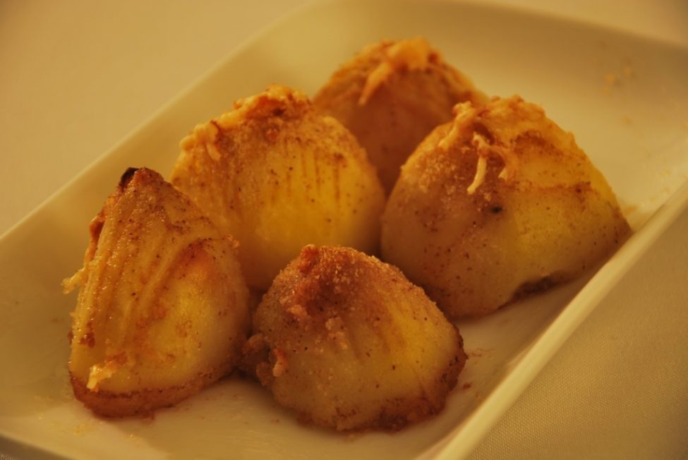 Hasselback aardappelen