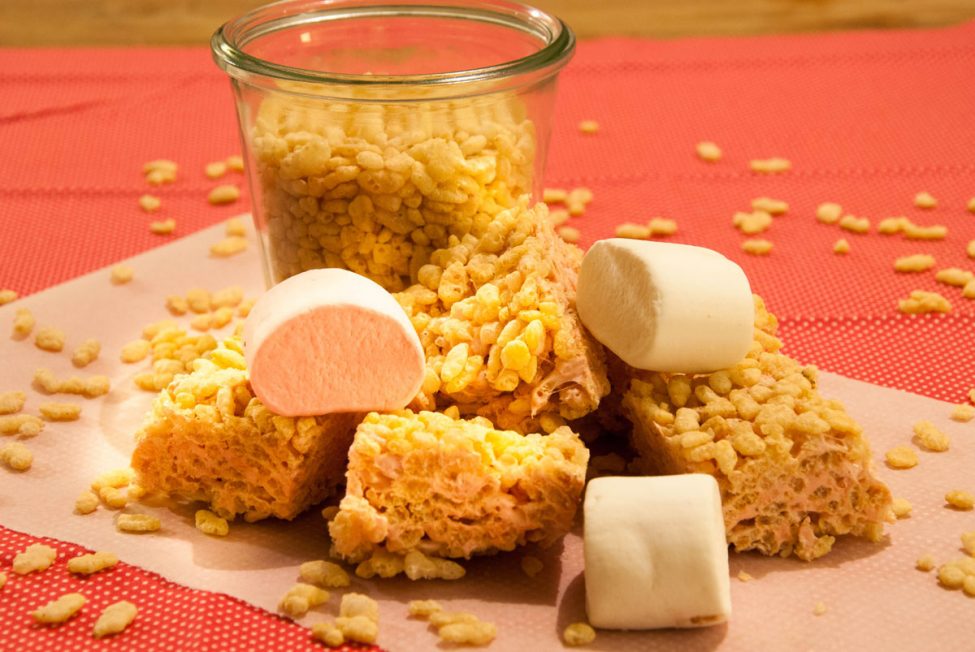 Verantwoord tussendoortje: rice krispy treat