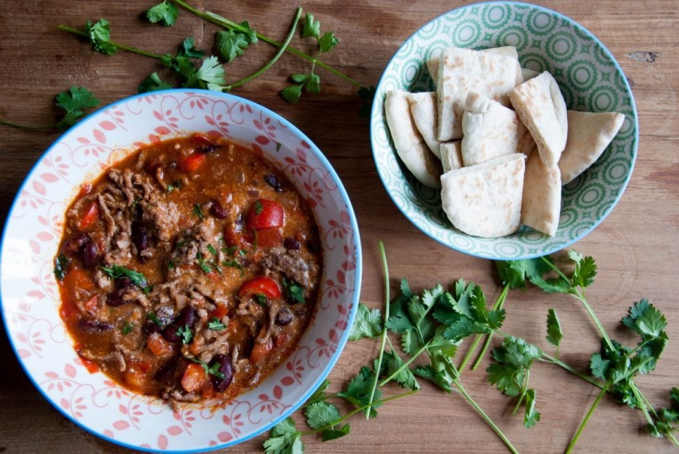 Simpele chili con carne met een twist