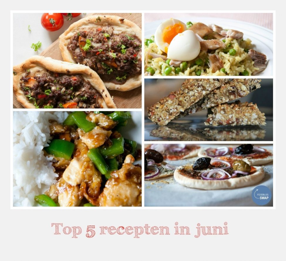 top 5 juni: dit waren in juni de populairste recepten myfoodblog