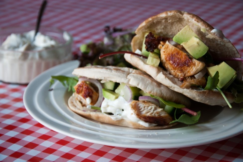 Makkelijke kip shoarma