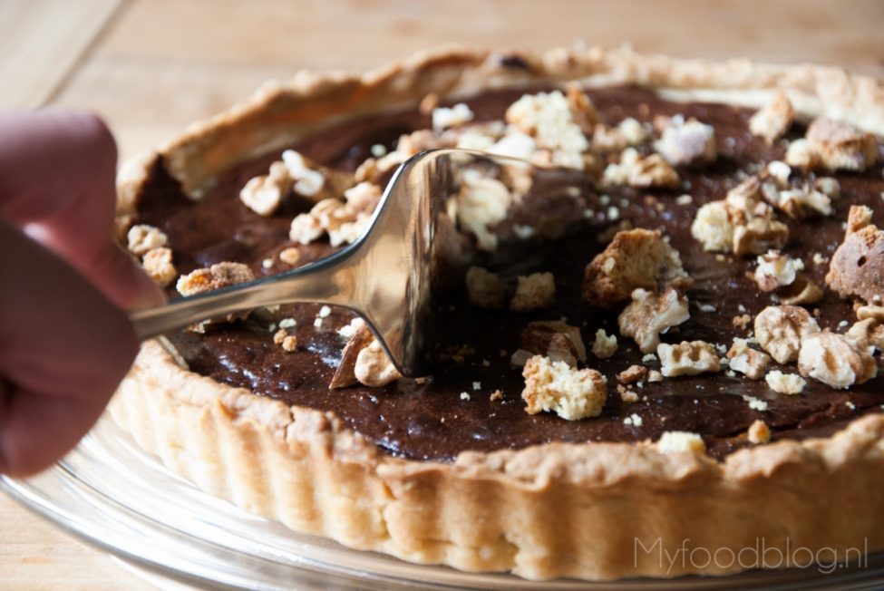 Frambozen chocoladetaart