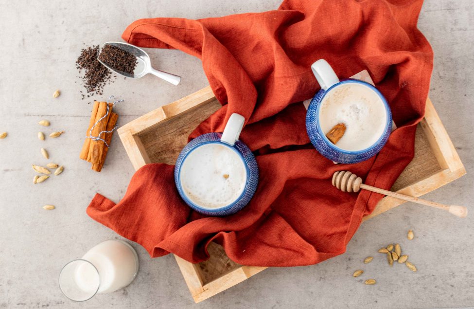 Zelf chai latte maken (chai tea latte)