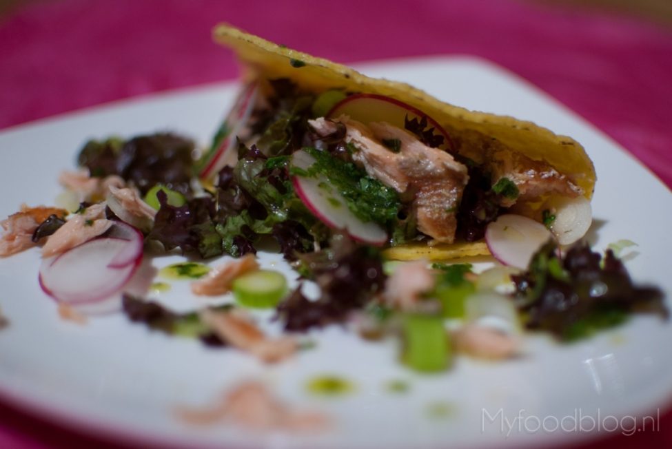Zalm taco’s