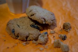 Chocolate chip cookies met pindakaas