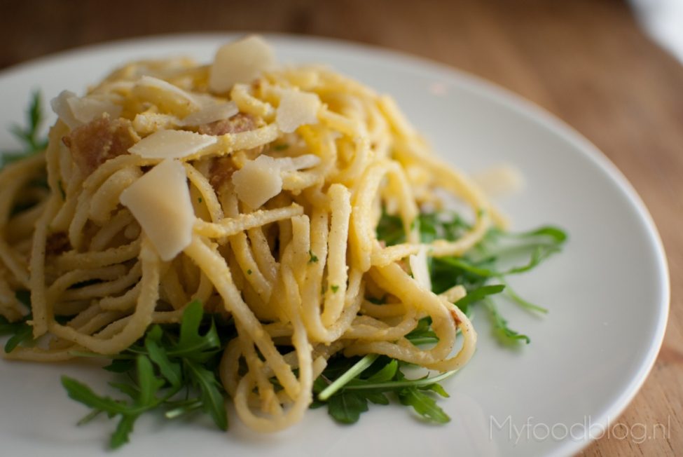 Klassieke pasta carbonara