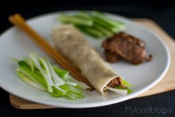 Chinese pannenkoekjes met eend