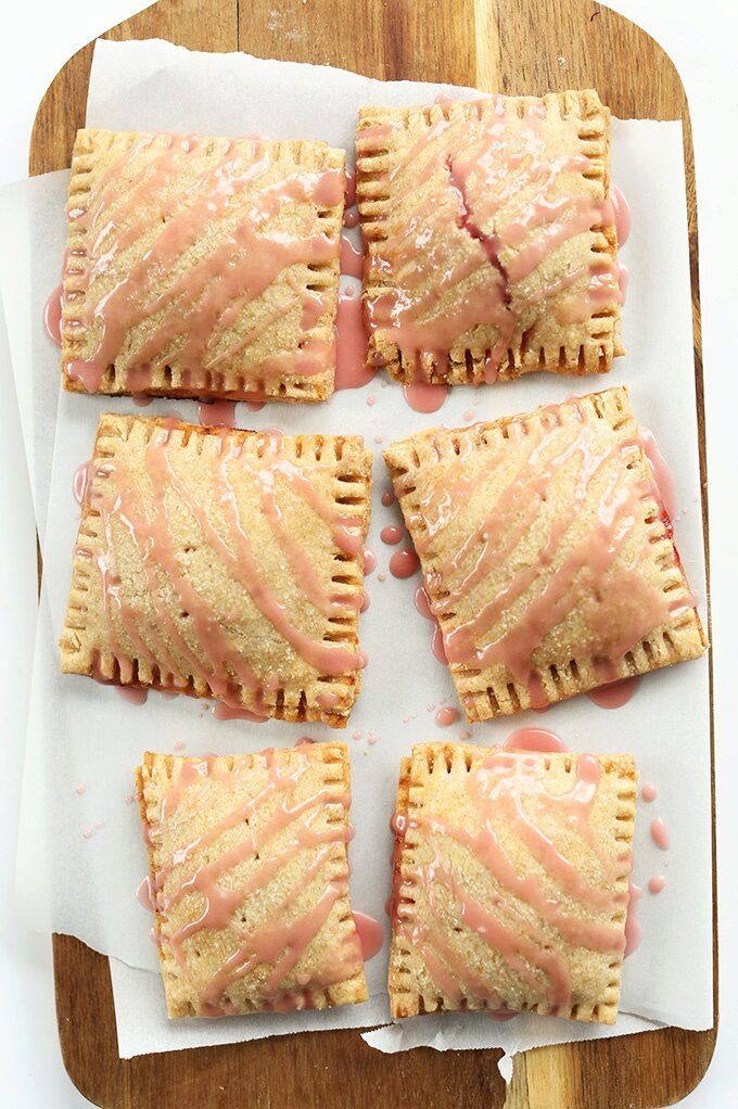 Strawberry-Rhubarb-Pop-Tarts-Flaky-perfectly-sweet-and-loaded-with-fruit.-7-ingredients-whole-grain-and-vegan