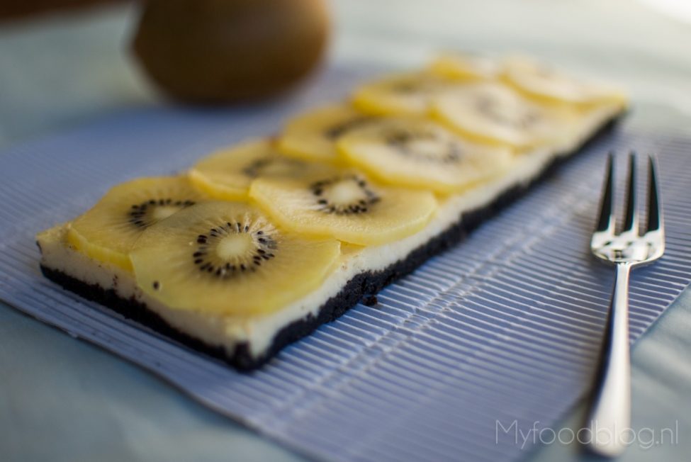 New York cheesecake met Oreo bodem