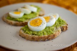 Powerlunch: avocado en ei