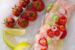 Zalm en papillotte (zalmpakketjes uit de oven)