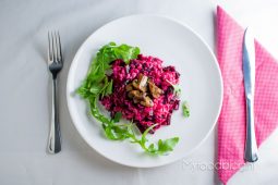 Rode bietenrisotto