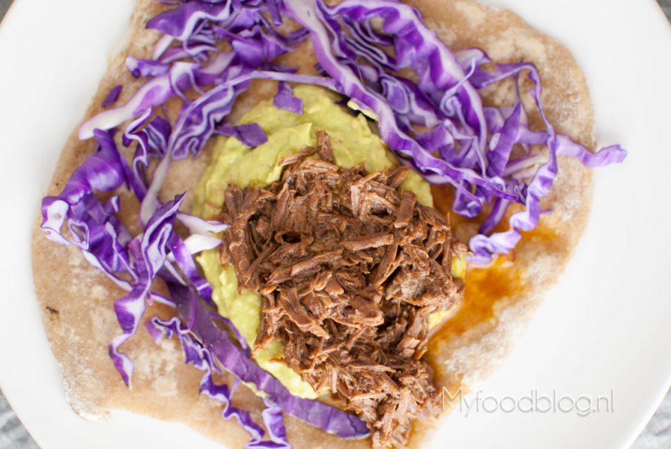 Wraps met pulled beef (de lekkerste die je ooit hebt geproefd!)