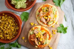 Mexicaanse kip tostada’s