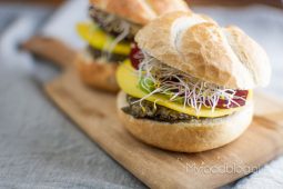 Kleurrijke linzenburger (lactosevrij!)