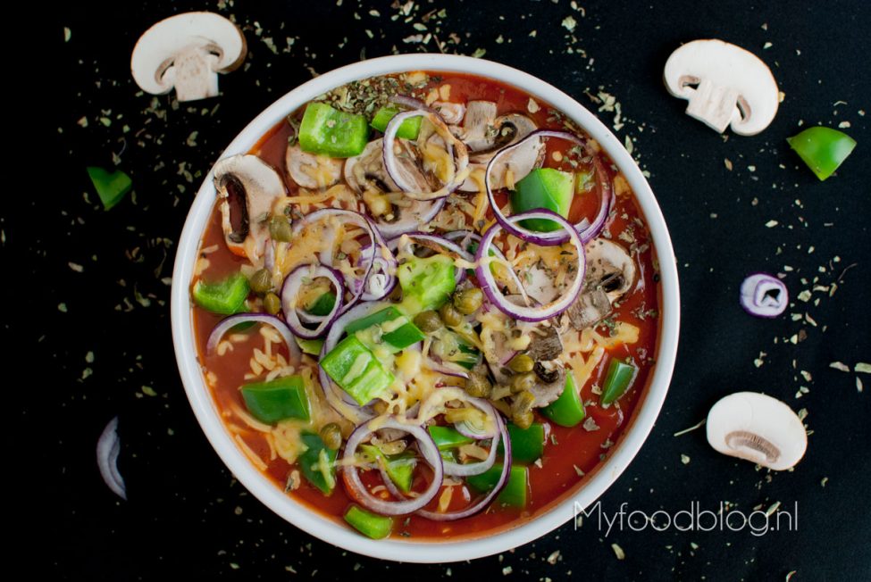 De pizza bowl