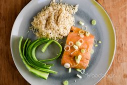 Zalm met miso marinade