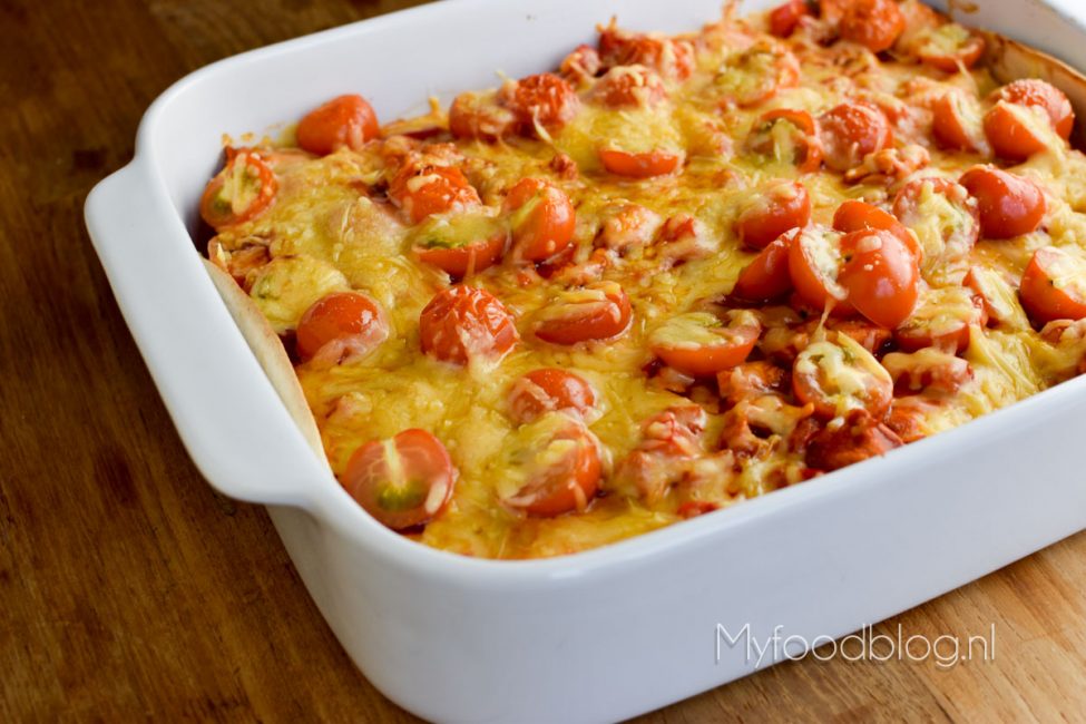 Mexicaanse ‘lasagne’