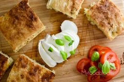 Focaccia caprese