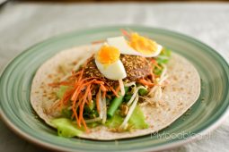 Gado gado wraps