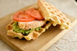 Chicken waffles