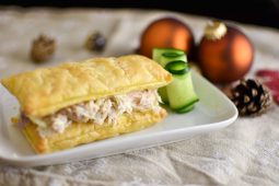 Millefeuille met makreel