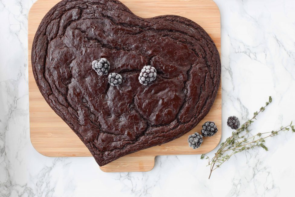 Luchtige, gezonde chocoladecake