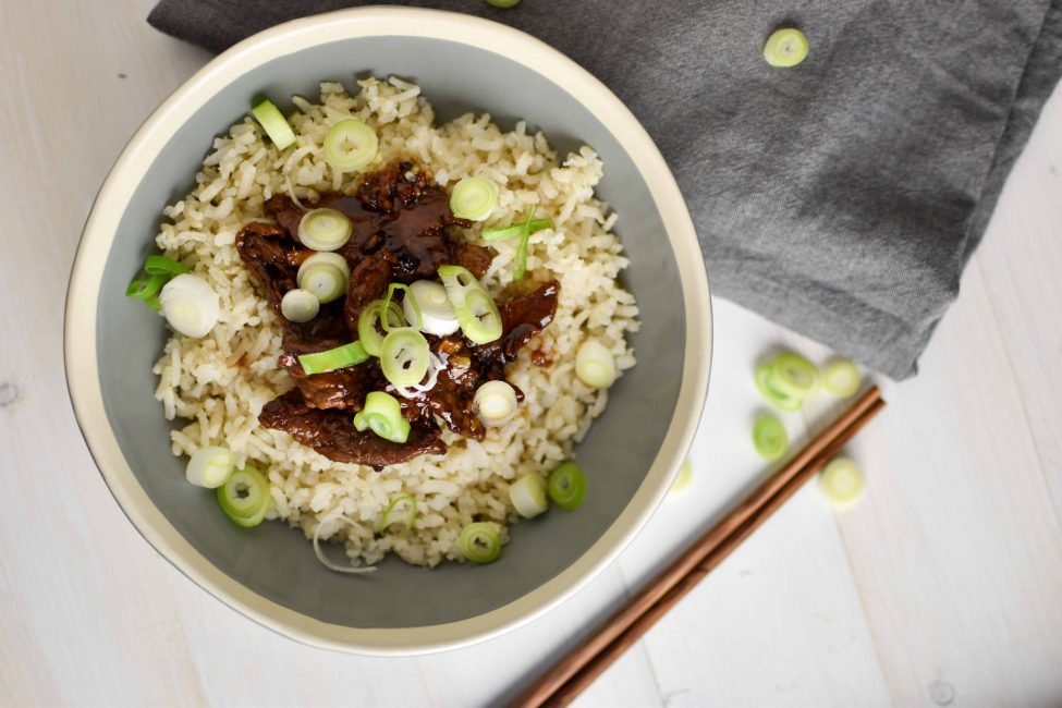 Gyudon (Japanse biefstuk bowl)