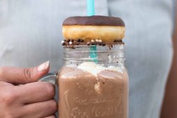 Chocolade freakshake (extravagante chocolade milkshake)