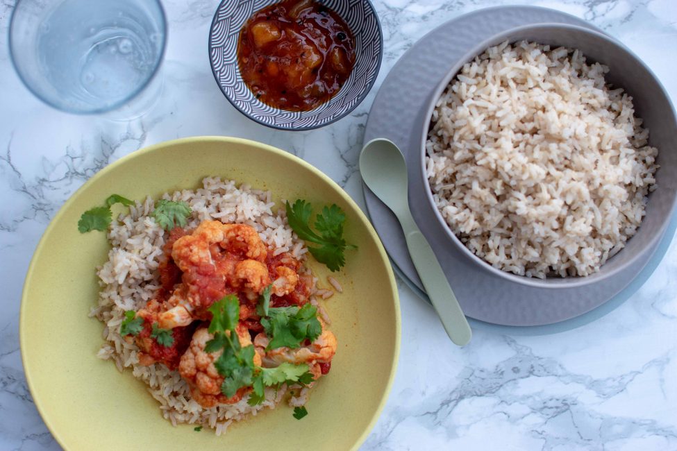 Bloemkoolcurry met paneer