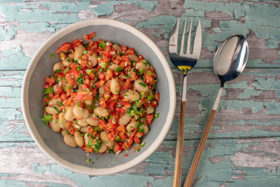Limabonen salade