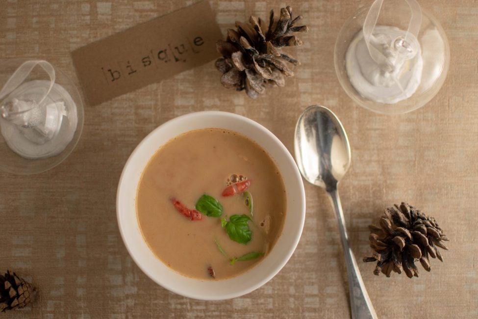 Kreeften bisque (met echte stukjes kreeft)