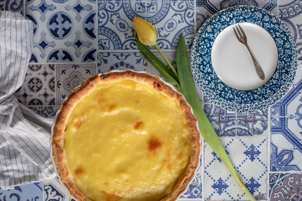 Pastel de nata taart naar authentiek Portugees recept!