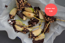 Koken met kids: appelpartjes met een topping (verantwoorde snack)