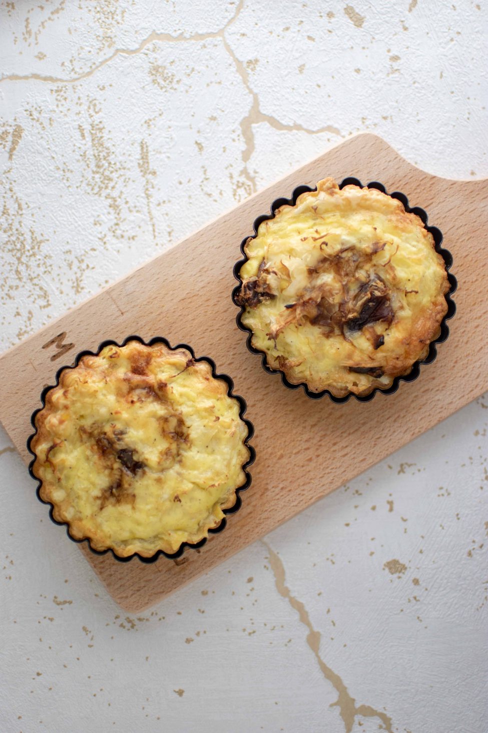 Vegetarische zuurkooltaartjes