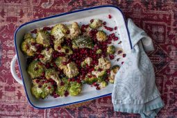 Midden-Oosterse geroosterde broccoli