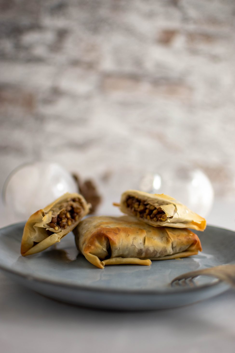 Linzen cranberry pakketjes voor kerst