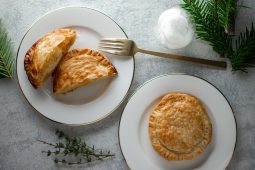 Pithivier met pompoen en geitenkaas