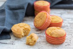 Amerikaanse cornbread muffins (glutenvrij en vegan)