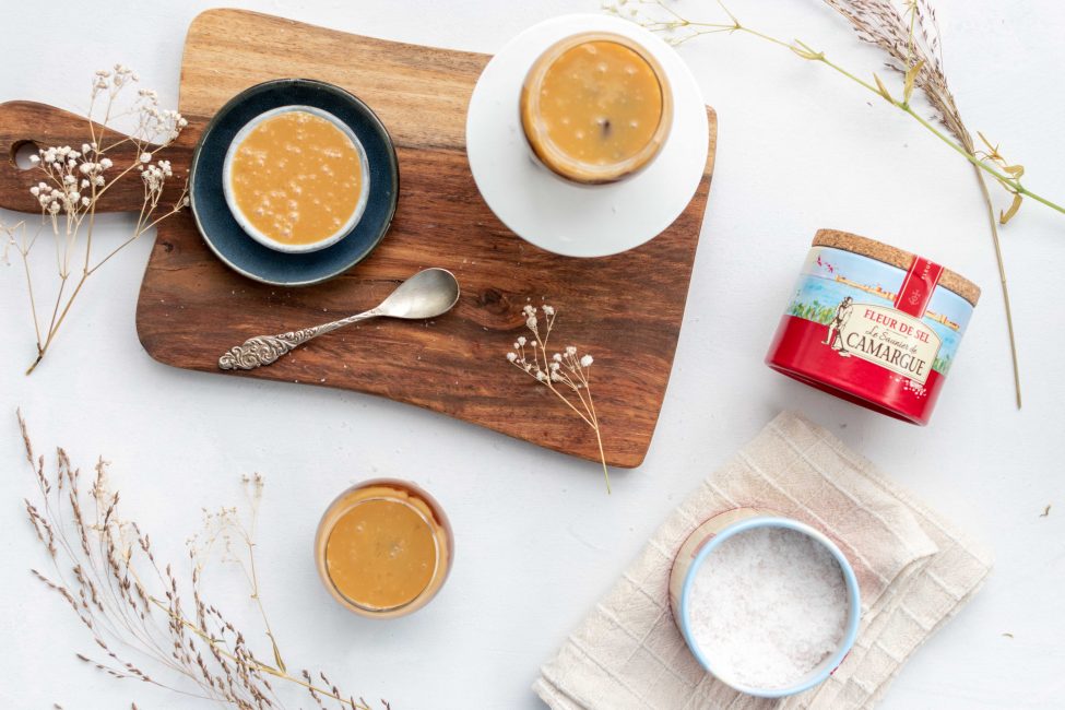 Chocolade toetje met salted dulce de leche