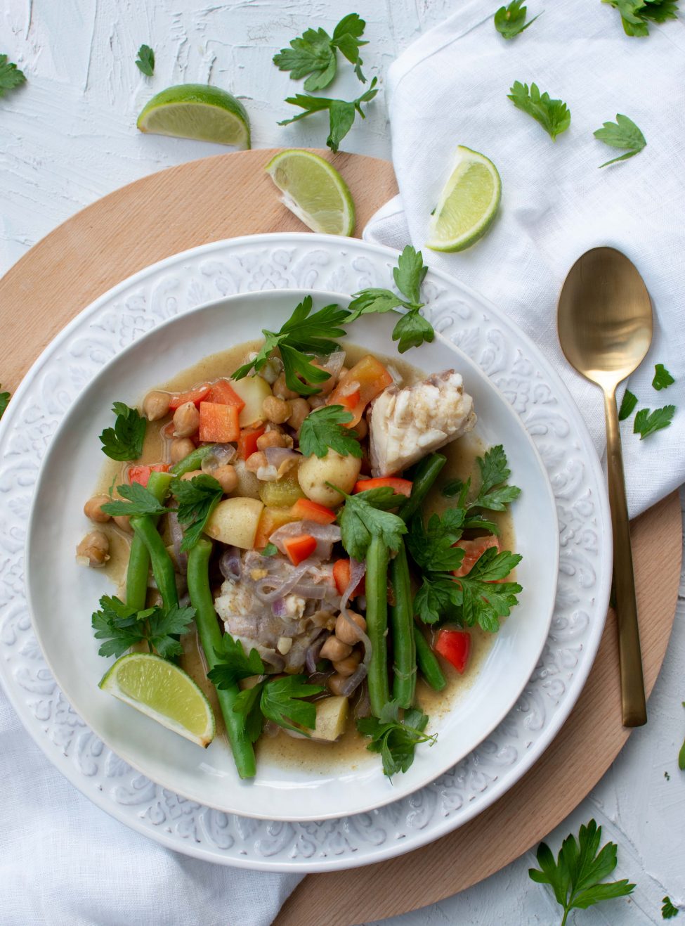 Indiase viscurry met roodbaars