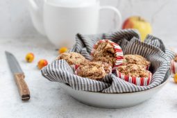 Glutenvrije havermout muffins zonder banaan (met appel!)