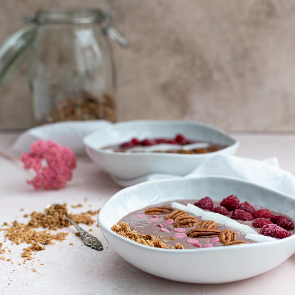 Açai bowl (makkelijke smoothiebowl met açai bessen)