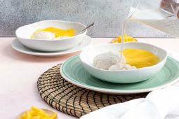Mango sticky rice (Aziastisch rijstdessert)