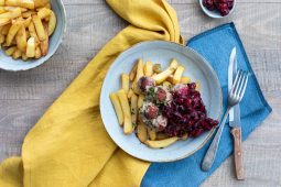 Zweedse gehaktballetjes (vegetarische variant!)