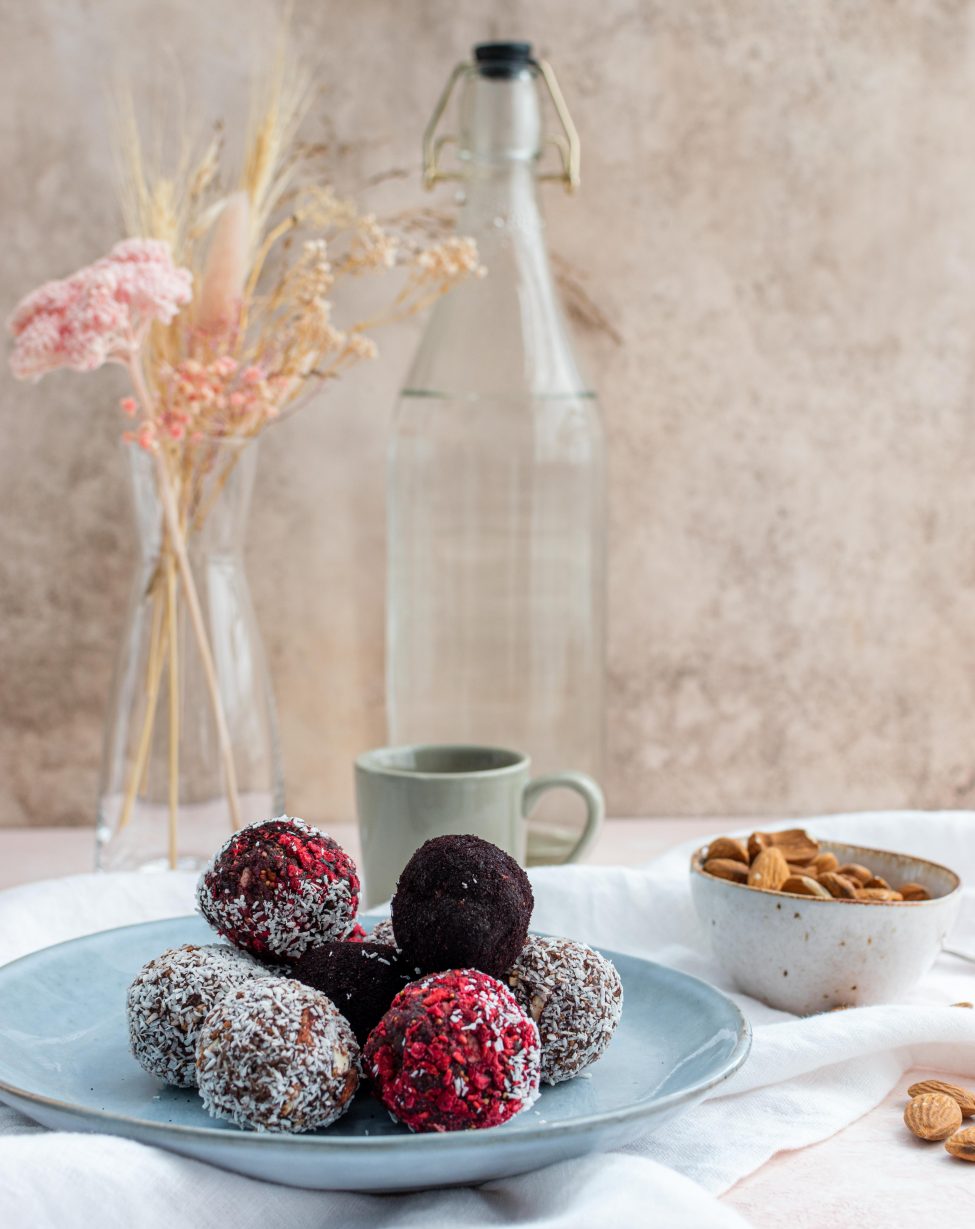 Bliss balls met gedroogde vijgen