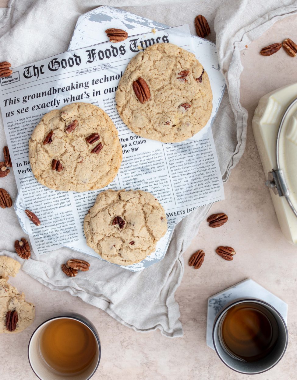 Maple pecan koekjes
